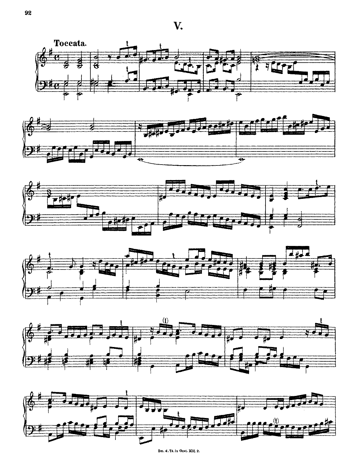 Toccata in E minor (Reutter der Ältere, Georg) - IMSLP