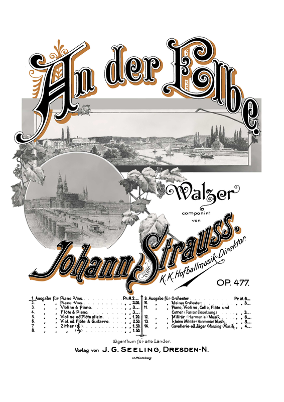An der Elbe, Op.477 (Strauss Jr., Johann) IMSLP