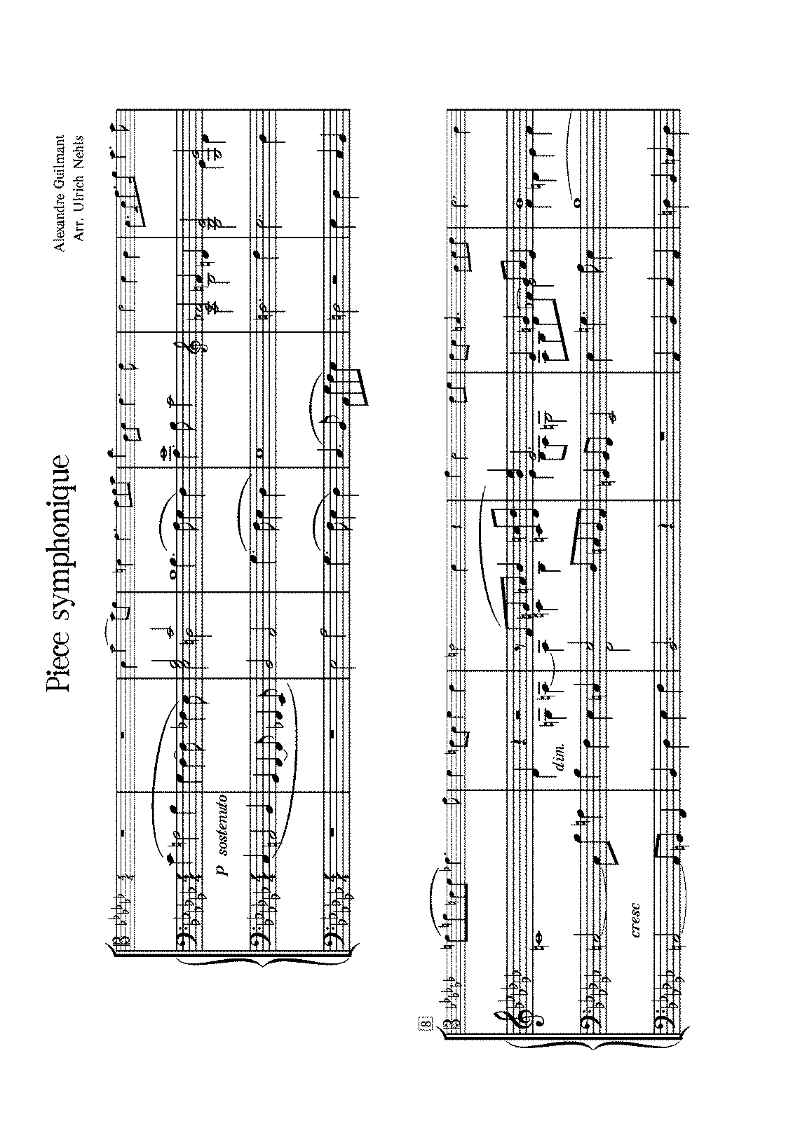 Morceau Symphonique, Op.88 (Guilmant, Alexandre) - IMSLP: Free Sheet ...