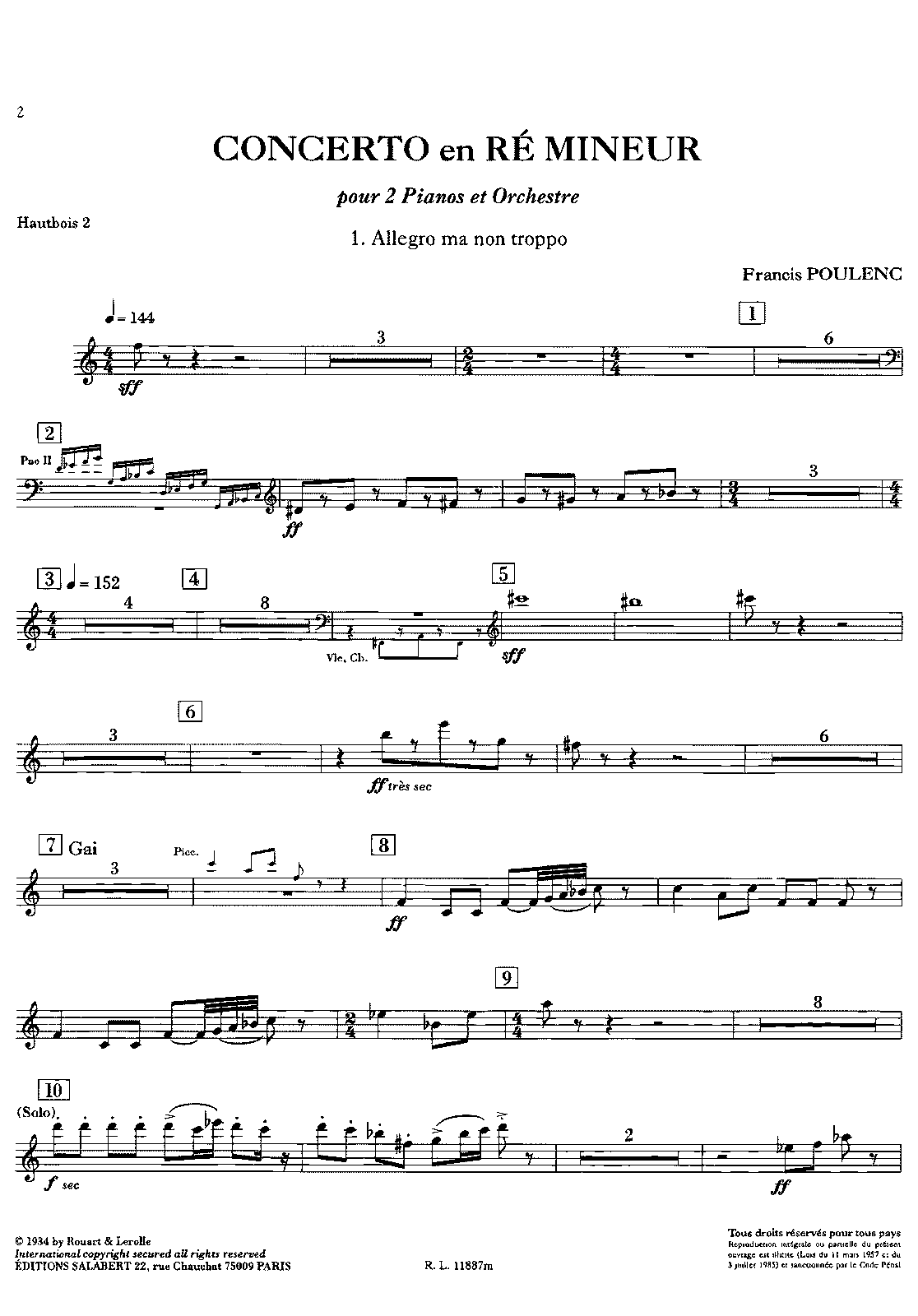File:PMLP489112-Francis Poulenc - 2 Piano Concerto - Oboe II - Cor Anglais.pdf