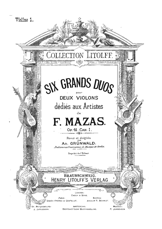 6 Violin Duos