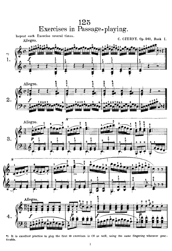 125 Passagenübungen