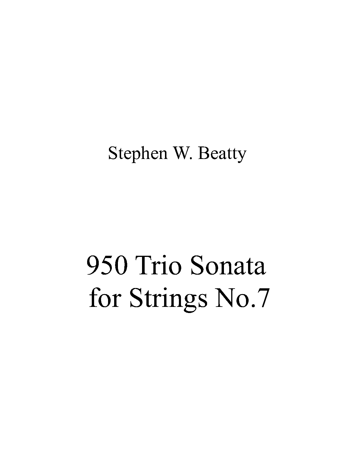 String Trio Sonata, Op.950 (Beatty, Stephen W.) - IMSLP