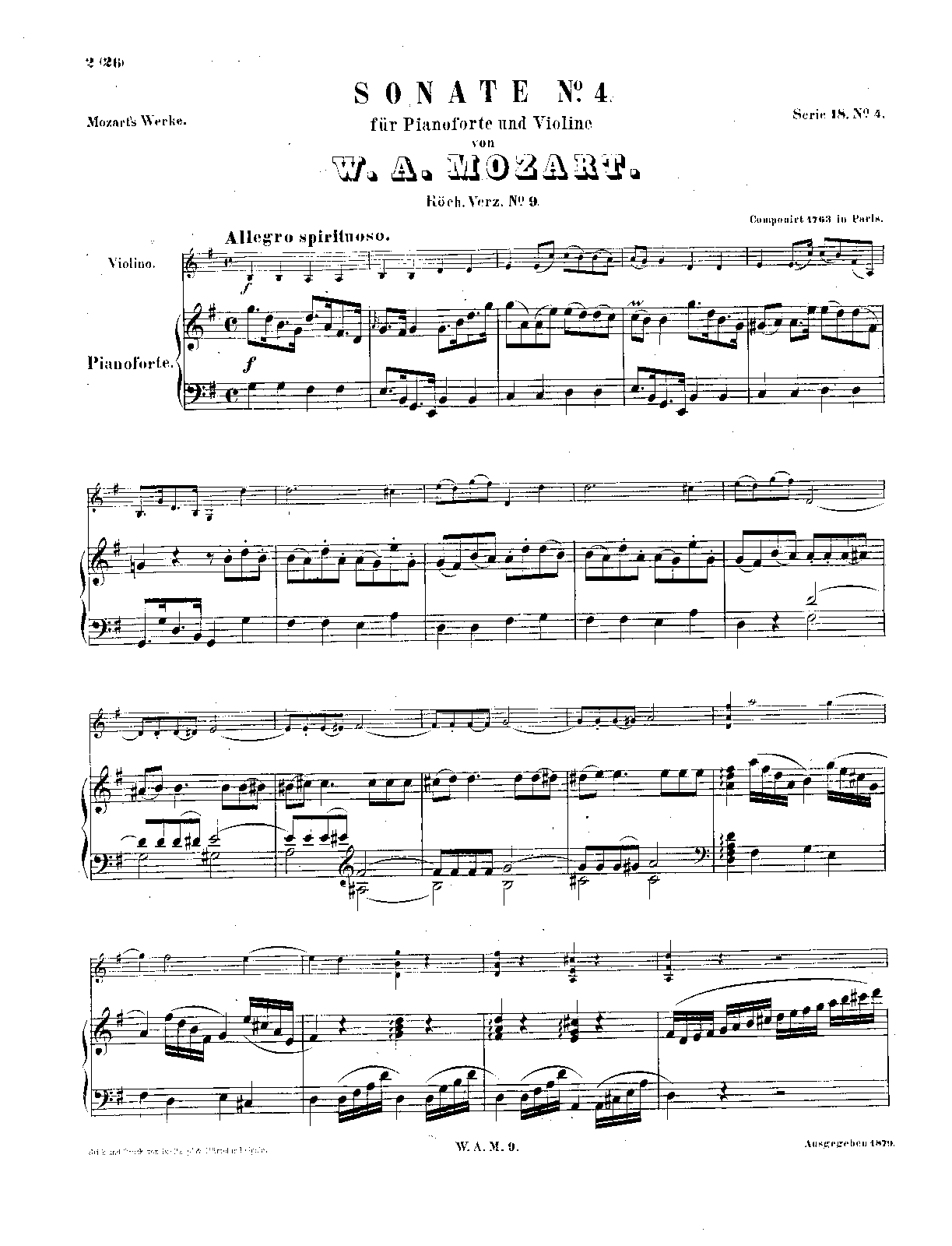 Violin Sonata