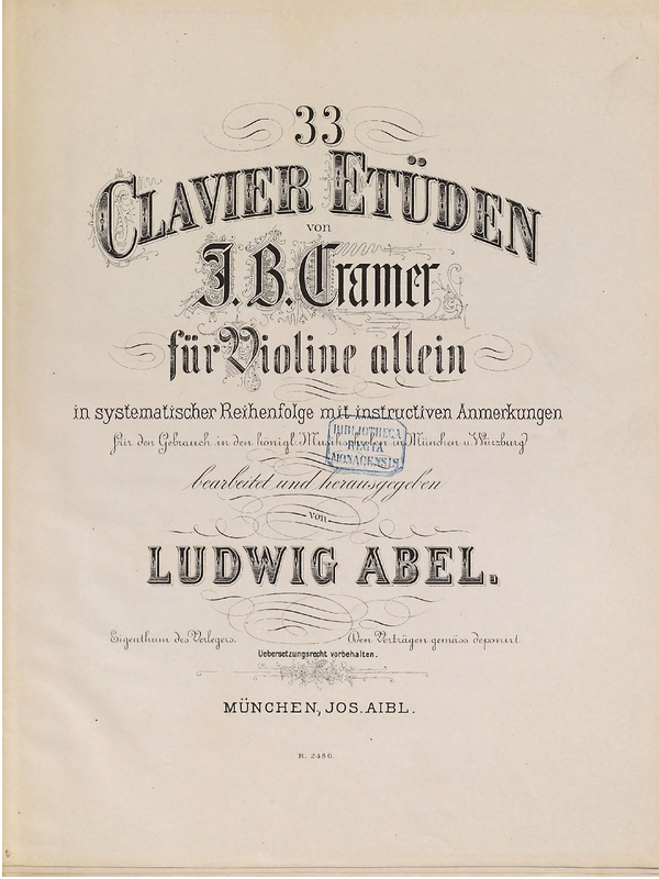 33 Clavier-Etüden