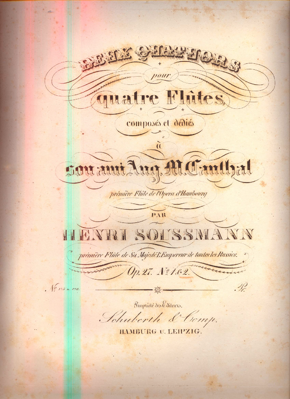 2 Quartets for Flutes