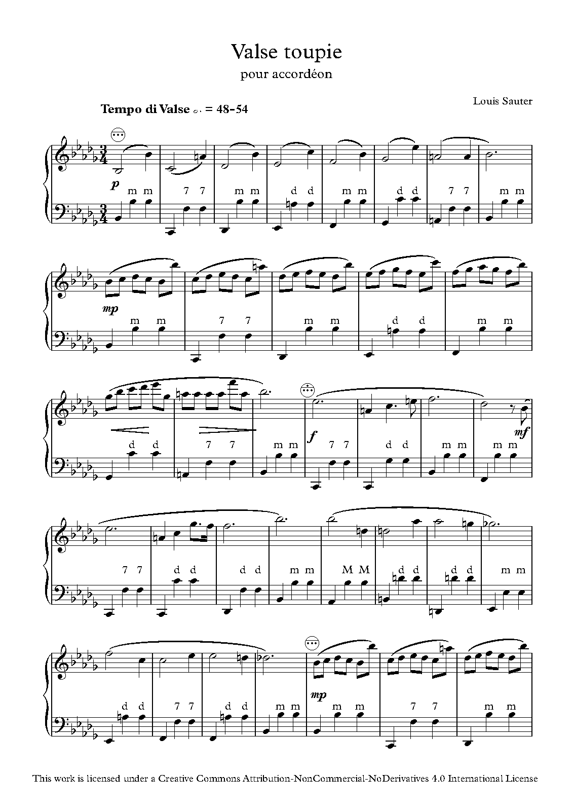 2 Dances pour accordéon seul