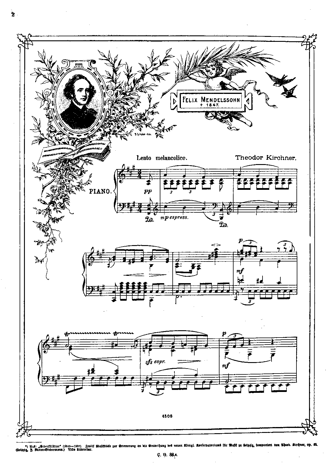 Druckvorlage Alte Notenblätter Zum Ausdrucken Kostenlos 12 Gedenkblätter, Op.82 (Kirchner, Theodor) - IMSLP