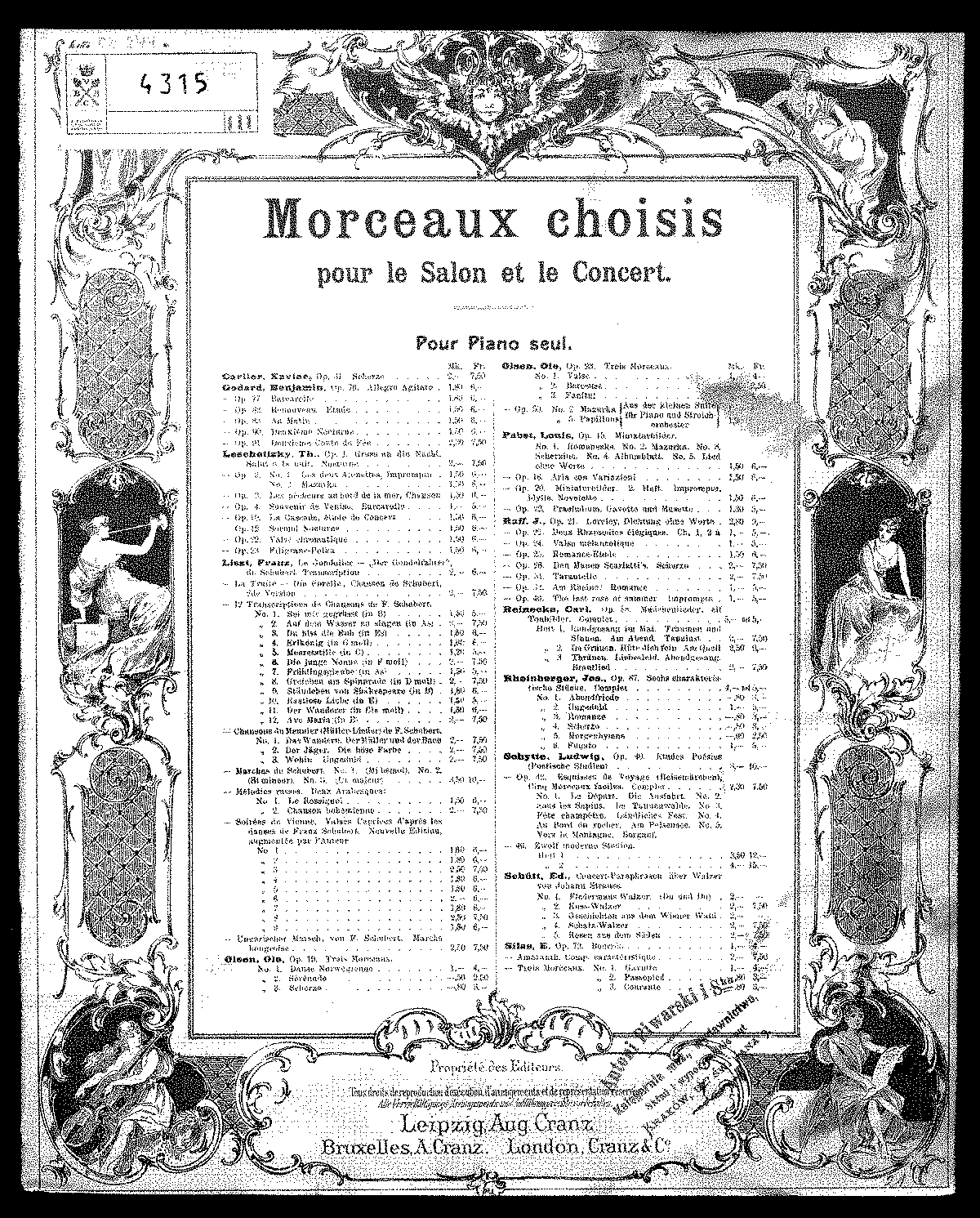 Filigrane-Polka, Op.23 (Leschetizky, Theodor) - IMSLP