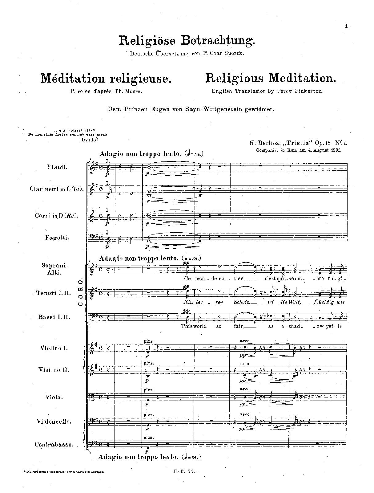 Tristia, H 119 (Berlioz, Hector) IMSLP