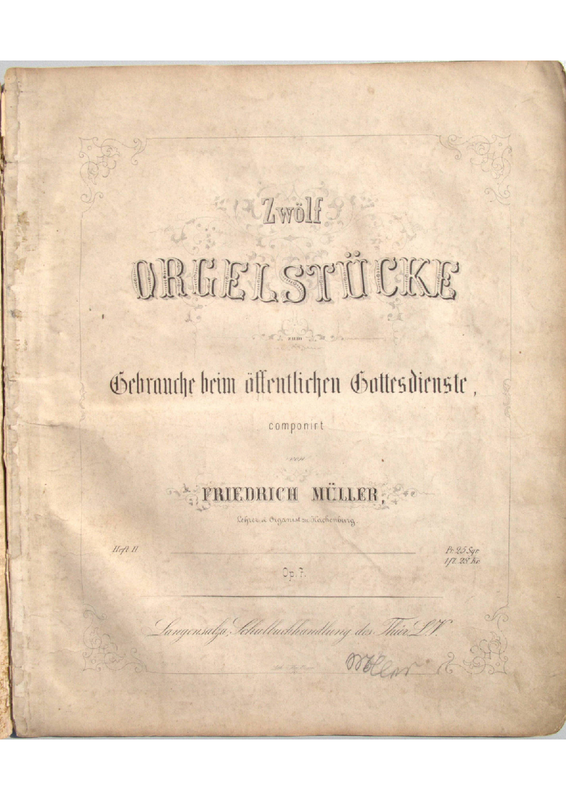 12 Organ Pieces, Op.7