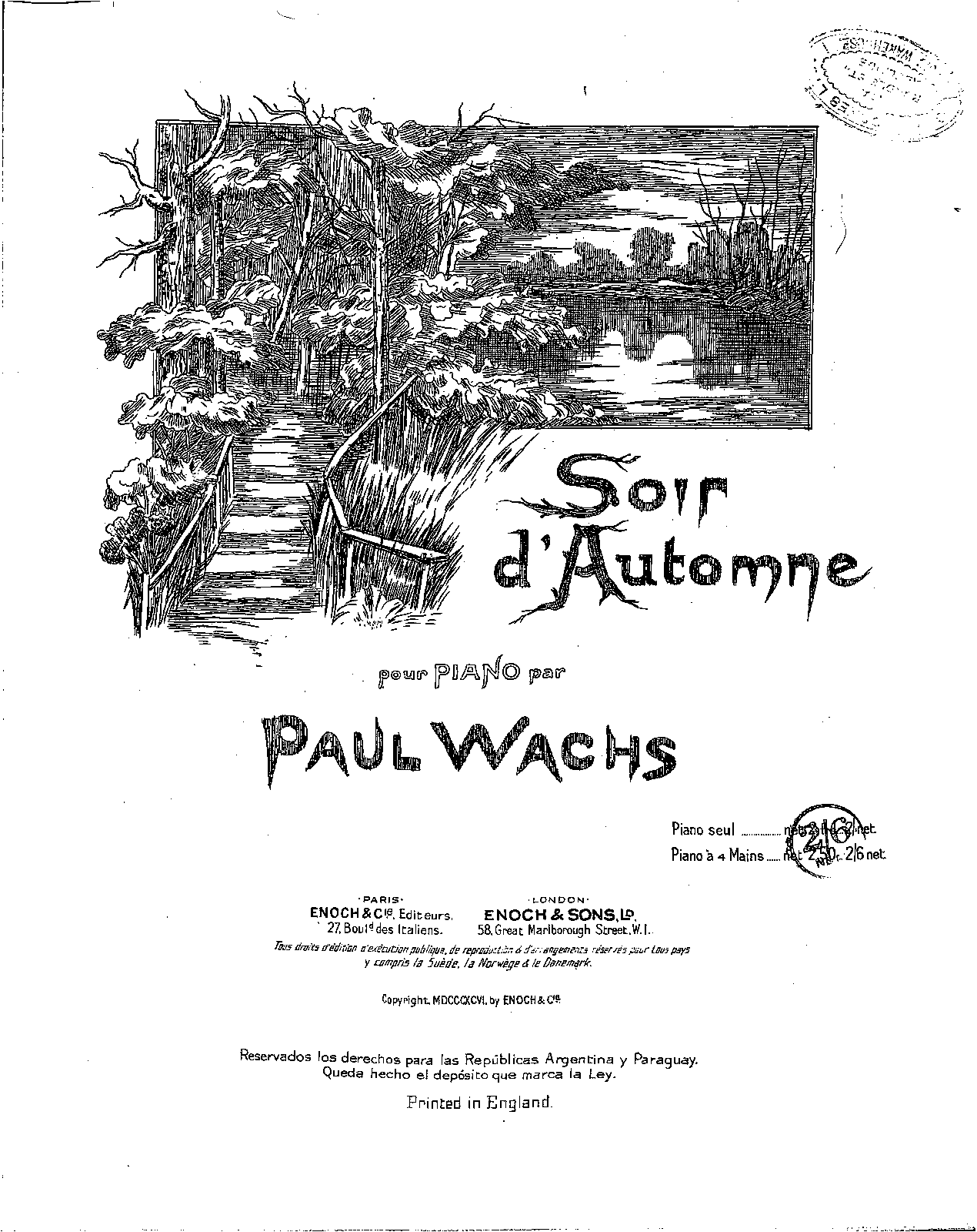 Soir d'Automne (Wachs, Paul) IMSLP