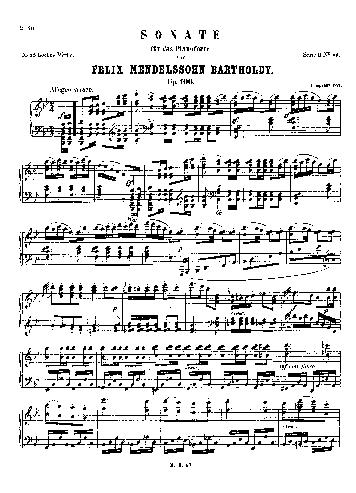 Piano Sonata No.3