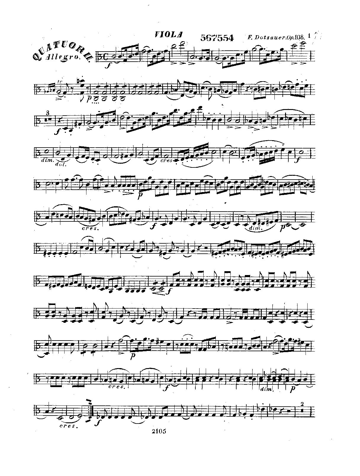 File:PMLP383641-Dotzauer - String Quartet Op108 No2 viola.pdf