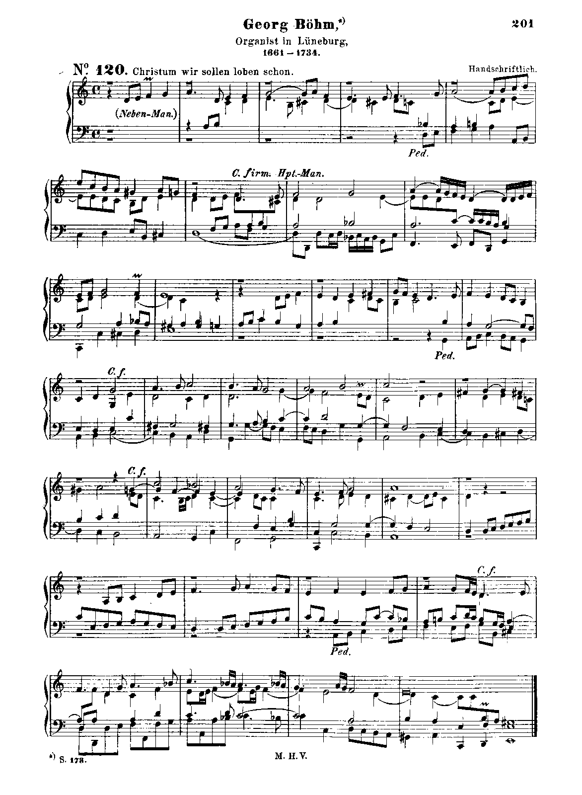 Christum wir sollen loben schon (Böhm, IMSLP Free Sheet Music