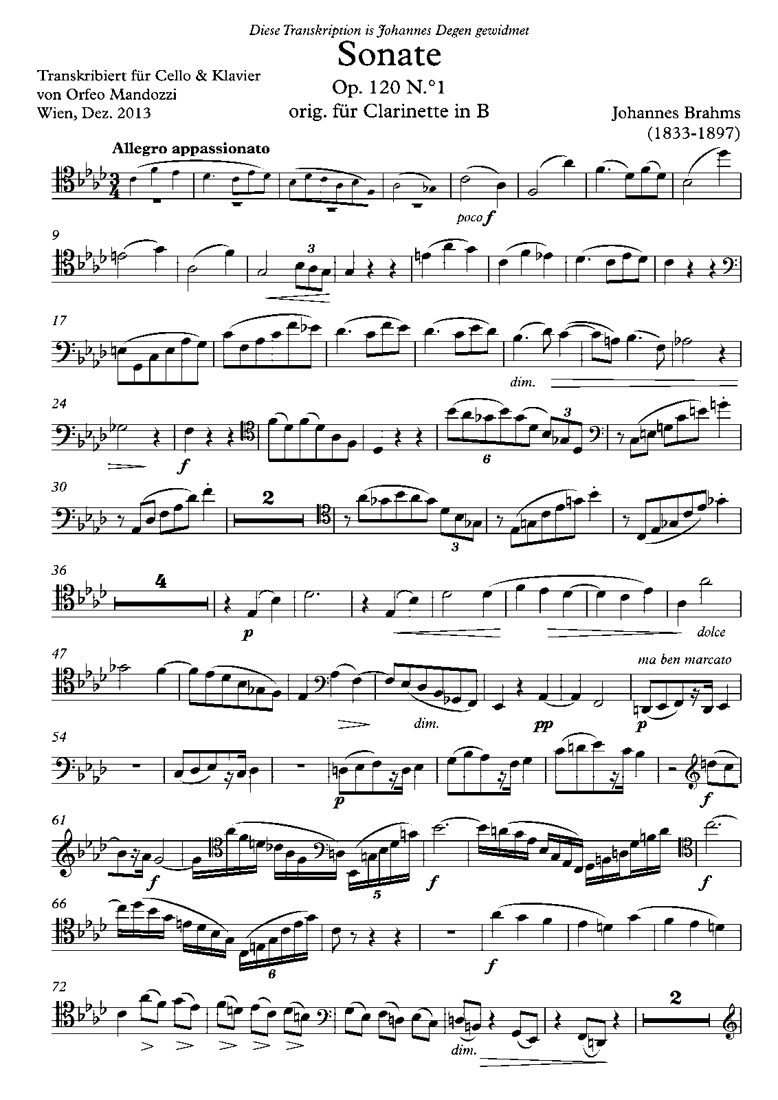 sonata clarinet