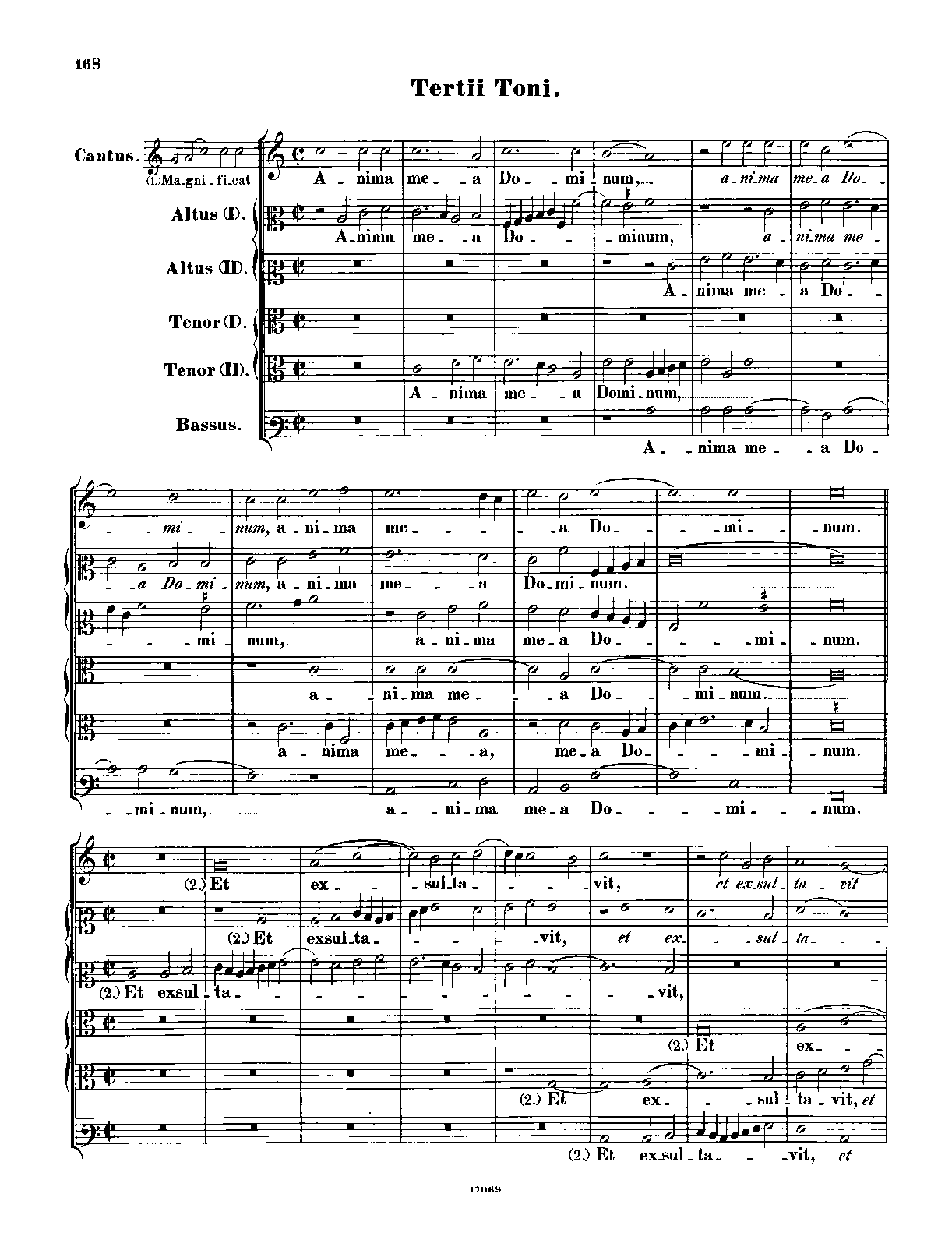 Magnificat tertii toni