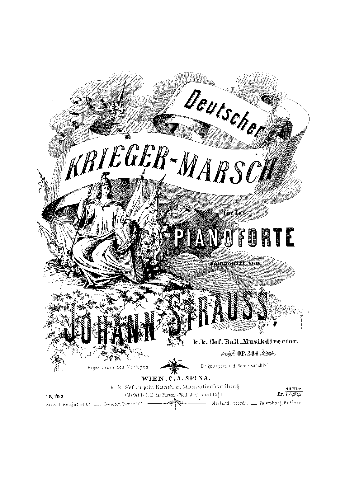 Deutscher Krieger-Marsch, Op.284