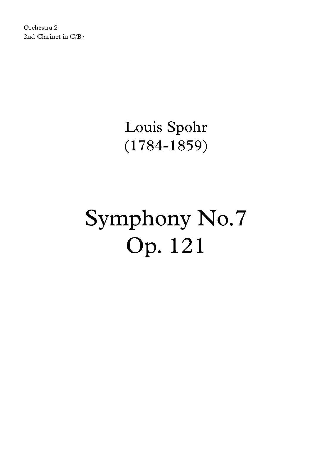 File:PMLP195261-Spohr - Symphony no 7 - Orchestra 2, 2nd Clarinet in C Bb.pdf