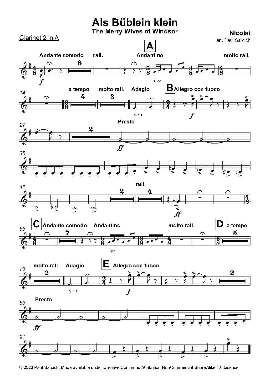 File:PMLP36347-Als Büblein Klein - Clarinet 2 in A.pdf