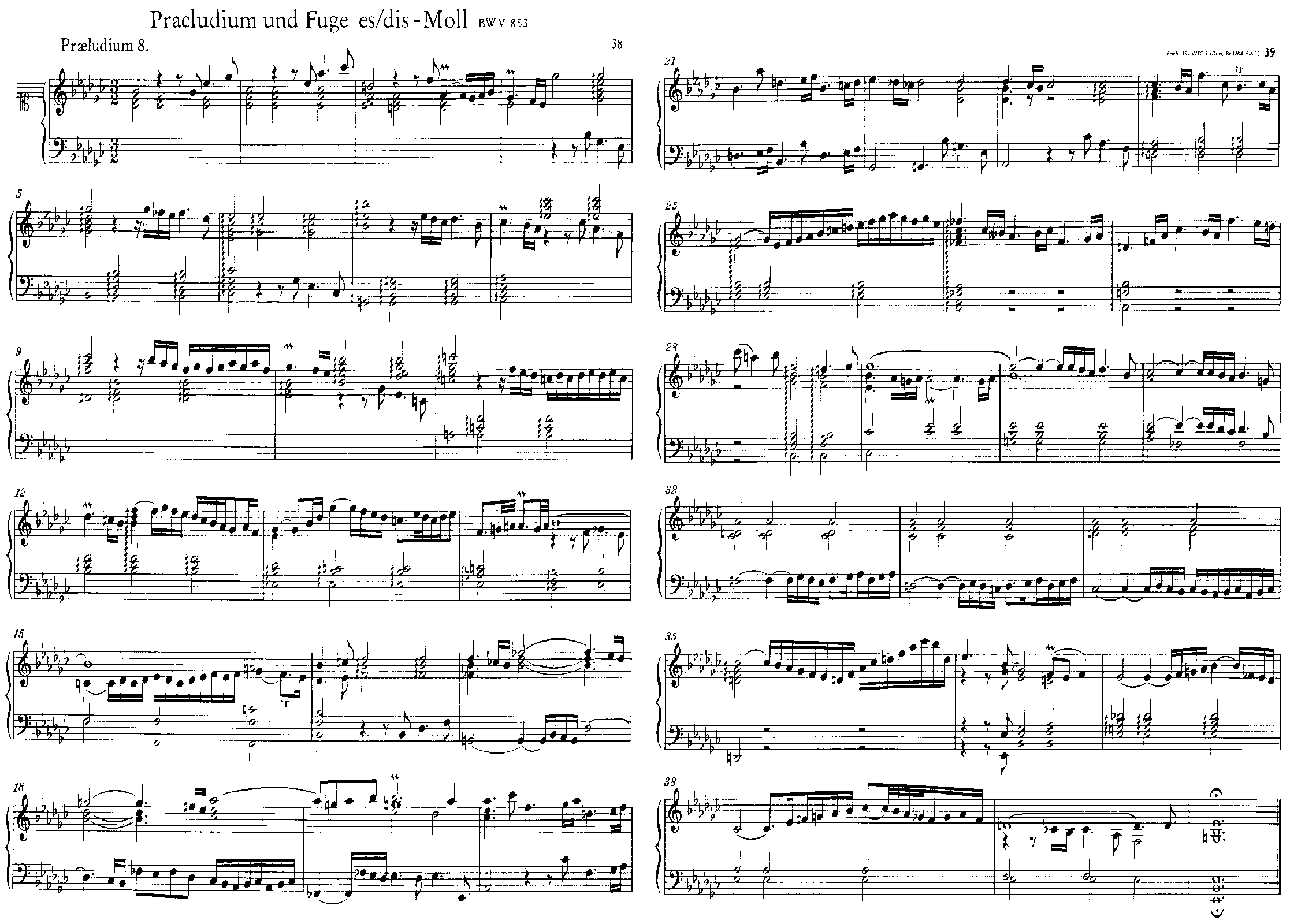 File:PMLP5948-Bach - WTC 1, Prelude and Fugue 8 in E-flat- D-sharp minor, BWV 853 (Du-rr, Br NBA 5-6.1), miniature.pdf