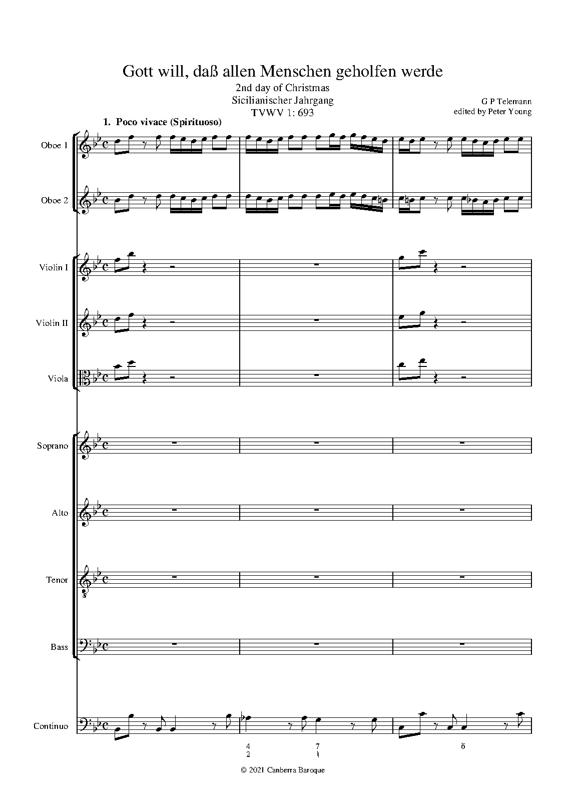 Gott will, daß allen Menschen geholfen werde