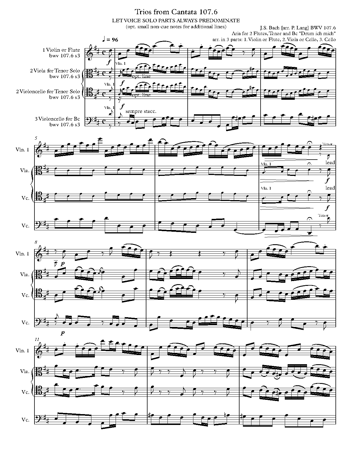 Was willst du dich betrüben, BWV 107 (Bach, Johann Sebastian) IMSLP