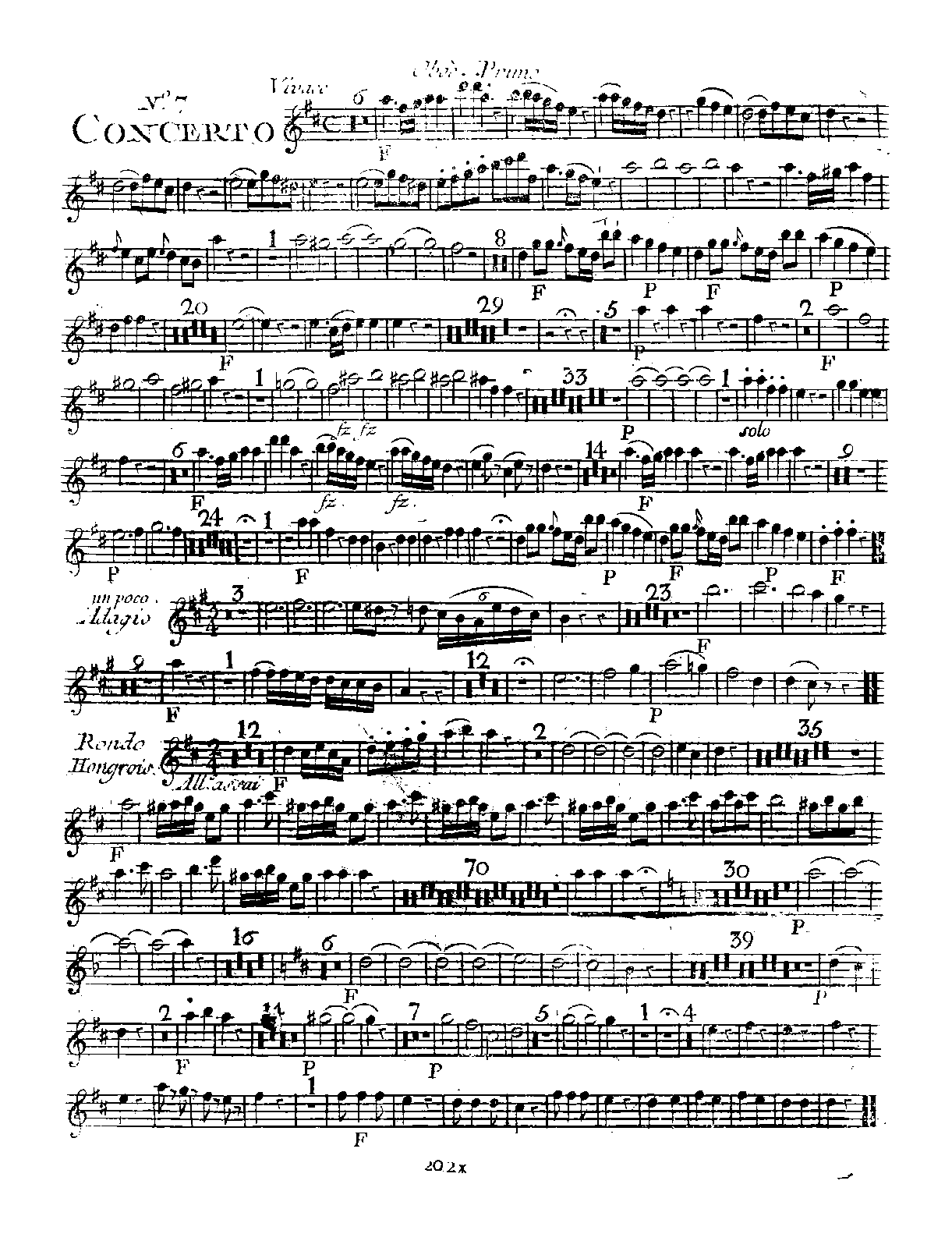 Keyboard Concerto in D major, Hob.XVIII11 (Haydn, Joseph) IMSLP Free Sheet Music PDF Download