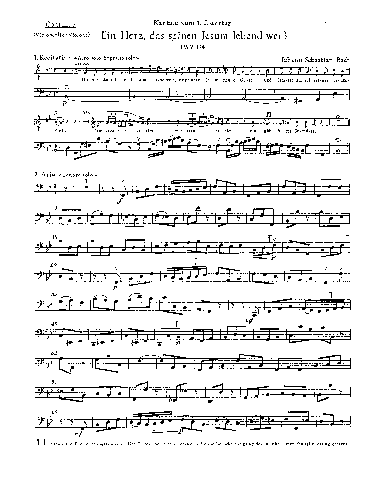 File:PMLP149918-Bach Ein Herz, das seinen Jesum lebend weiß, BWV 134 - Continuo (Cellos, Basses).pdf