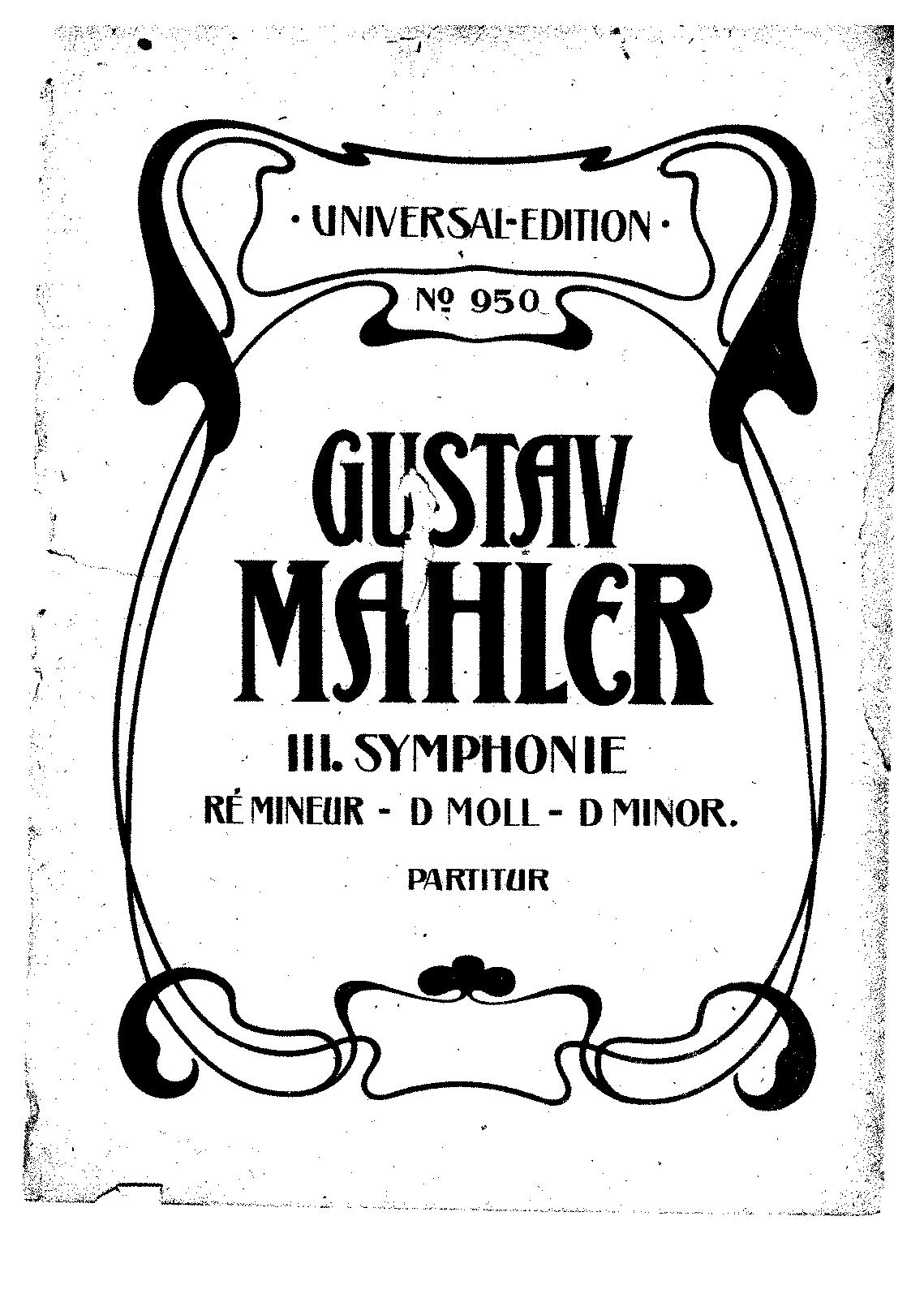 Symphony No.3 (Mahler, Gustav) - IMSLP