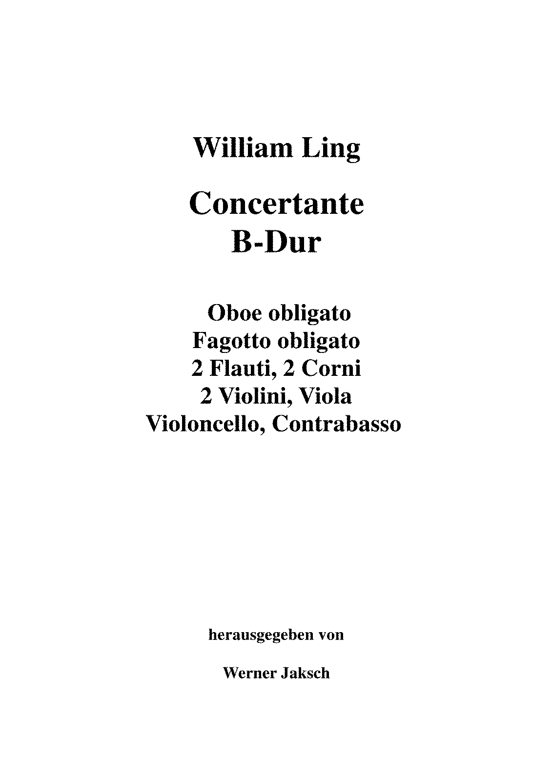 Concertante In B-flat Major (Ling, William) - IMSLP