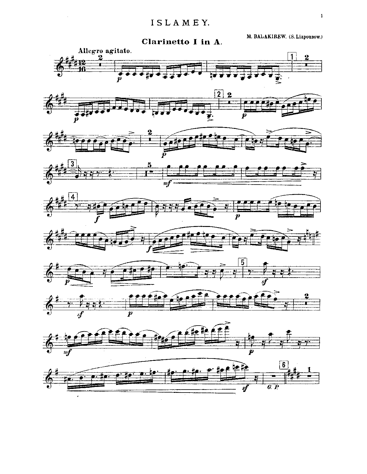 File:PMLP3367-Liapunov-Islamey - 03 Clarinet 1-2, Clarinet in E-flat.pdf