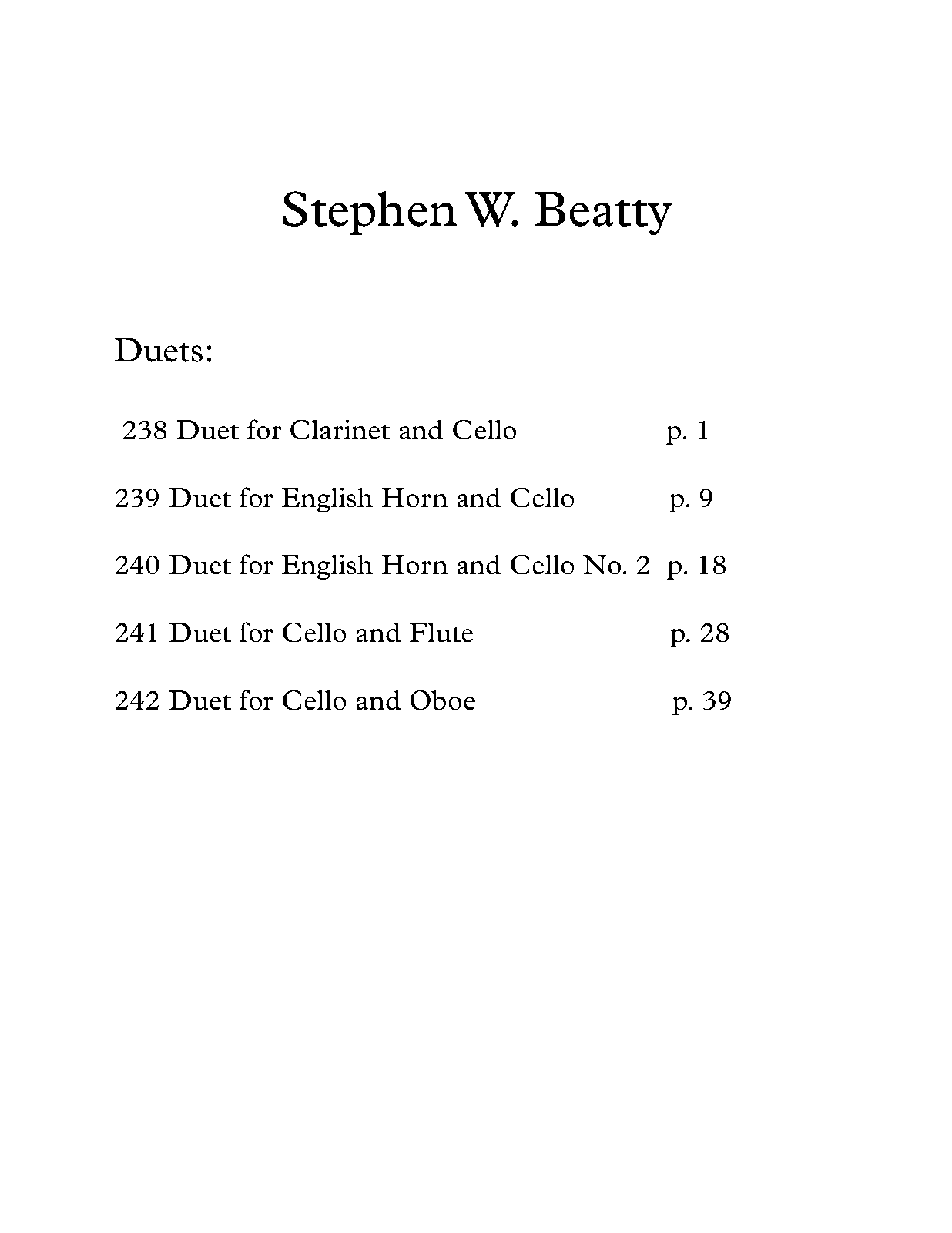 Duet for and Cello, Op.238 (Beatty, Stephen W.) IMSLP