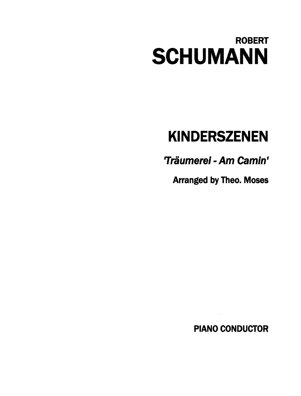 Kinderszenen, Op.15 (Schumann, Robert) - IMSLP: Free Sheet Music PDF ...