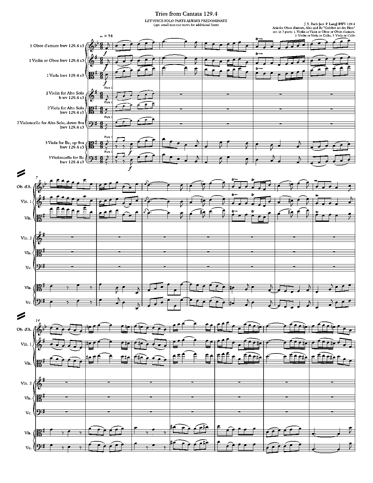 Gelobet sei der Herr, mein Gott, BWV 129 (Bach, Johann Sebastian) IMSLP