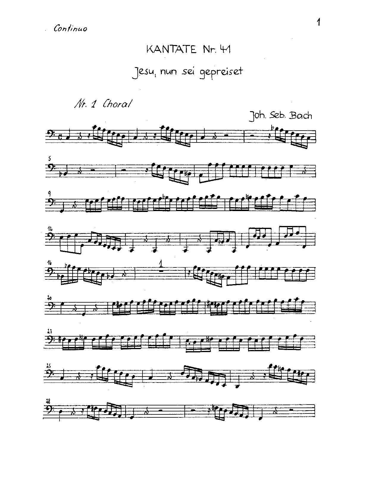 File:PMLP149283-Bach Jesu, nun sei gepreiset, BWV 41 - Continuo (Cellos, Basses).pdf
