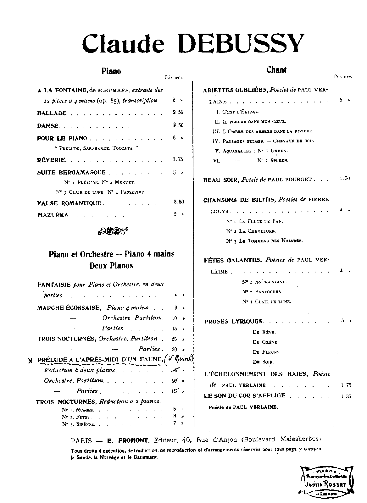 Prélude à L Après Midi D Un Faune Debussy Claude Imslp Free Sheet Prélude à L Après Midi D Un Faune Debussy Claude Imslp Free Sheet