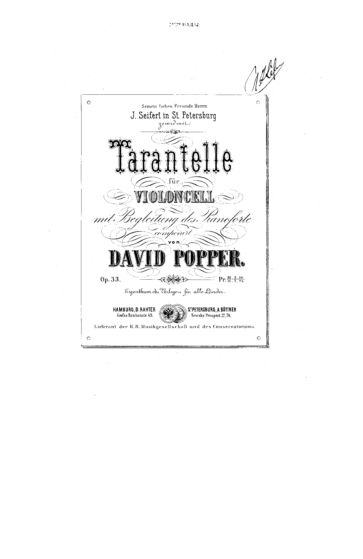 File:PMLP49776-Popper - Tarantella Op33 for Cello and Piano in G major cello.pdf