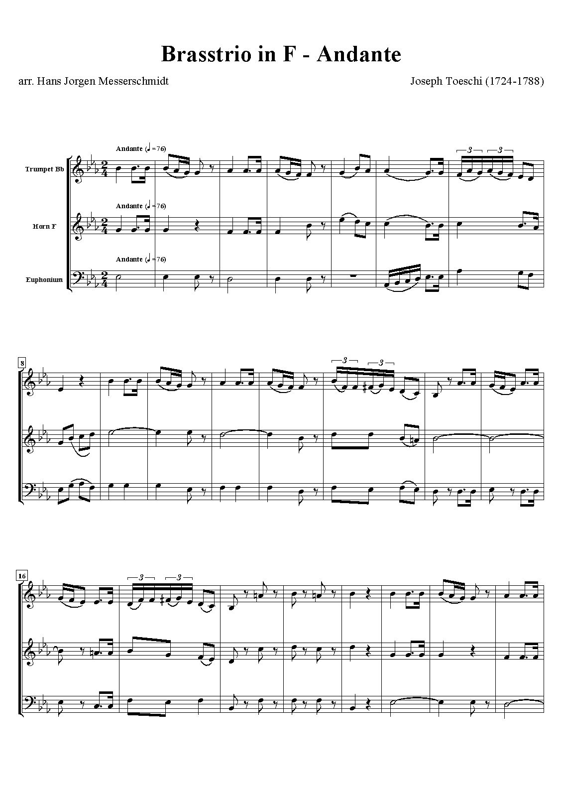 Flute Quintet in F major, DTB XV∕1.9 (Toeschi, Carl Joseph) IMSLP