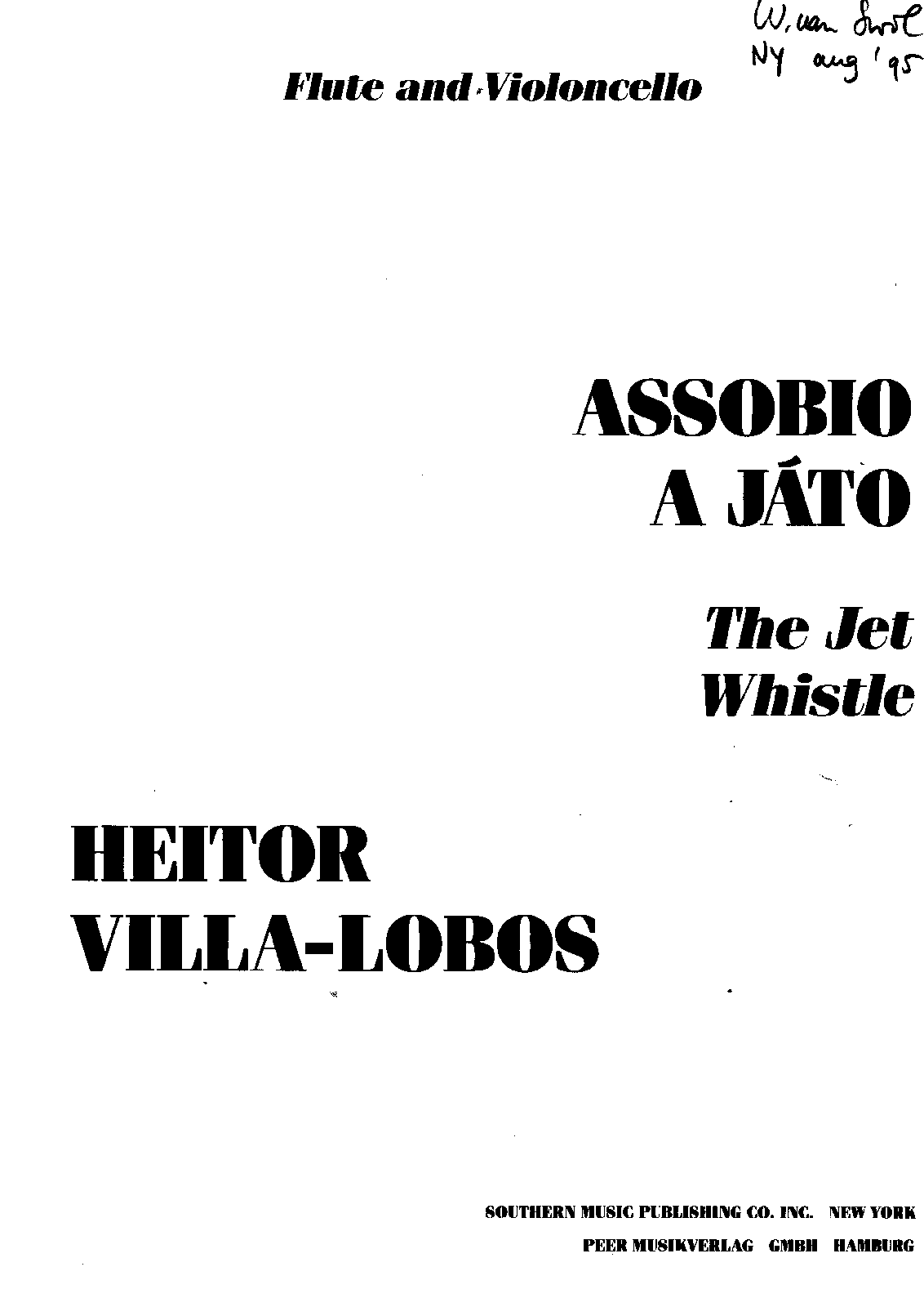 Assobio a Jato