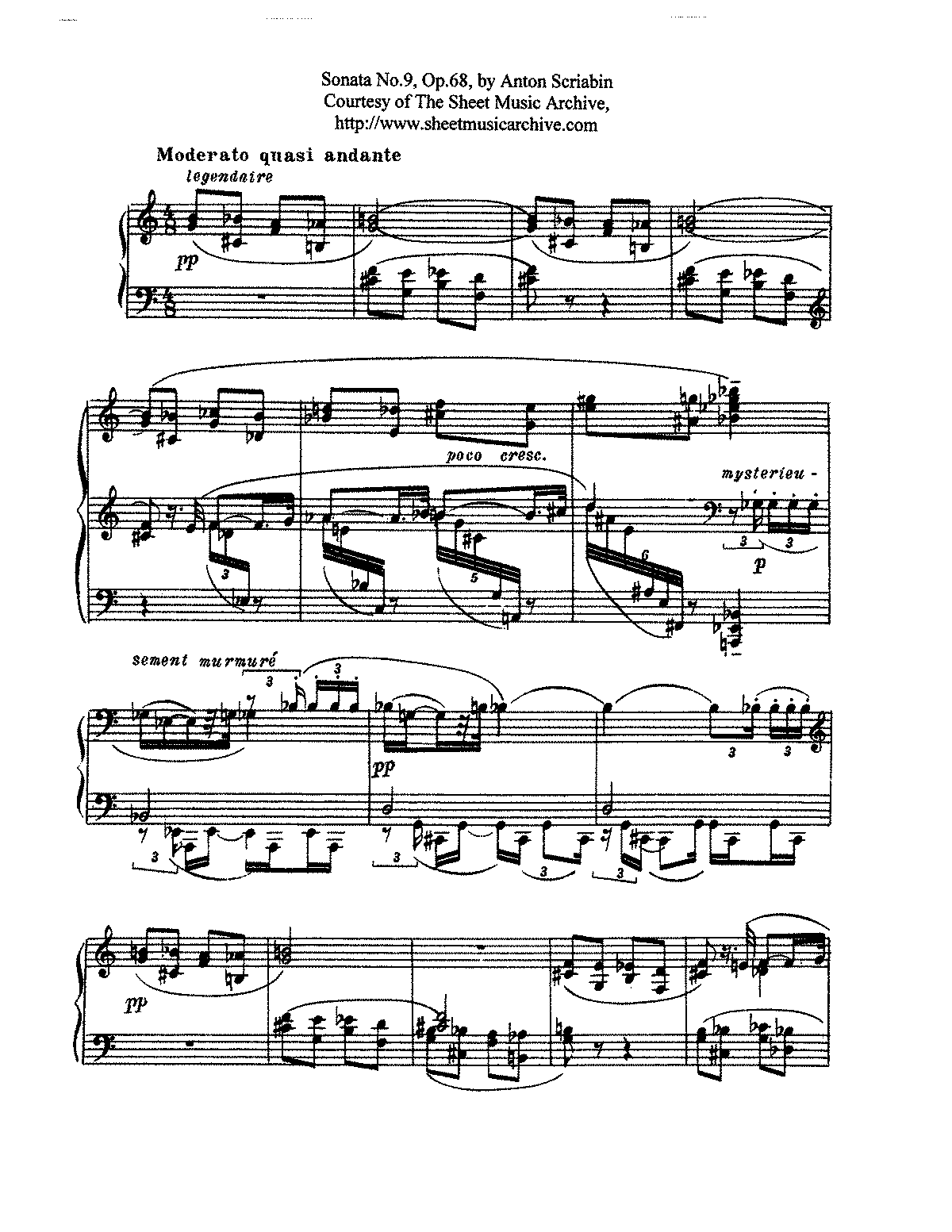 Скрябин сонаты. Соната для фортепиано. Месса Ноты. Сонаты для фортепиано на 1 странице. Скрябин Соната 9 анализ.