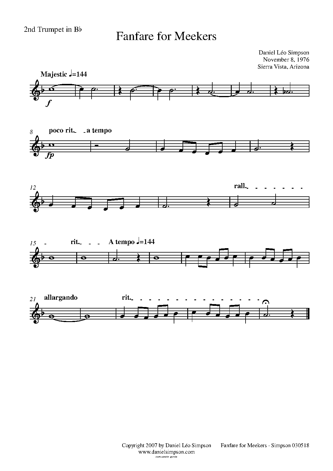 File:PMLP421009-fanfare-for-Meekers-simpson-imslp-030518 - 2nd Trumpet in B^b.pdf