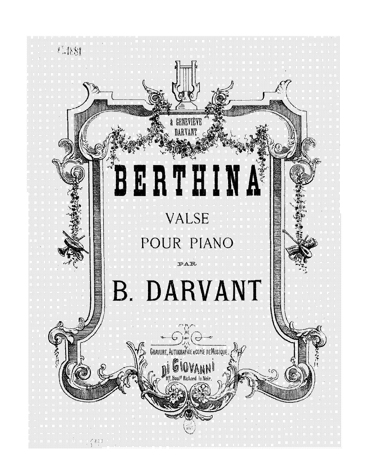 Berthina (Darvant, B.) - IMSLP