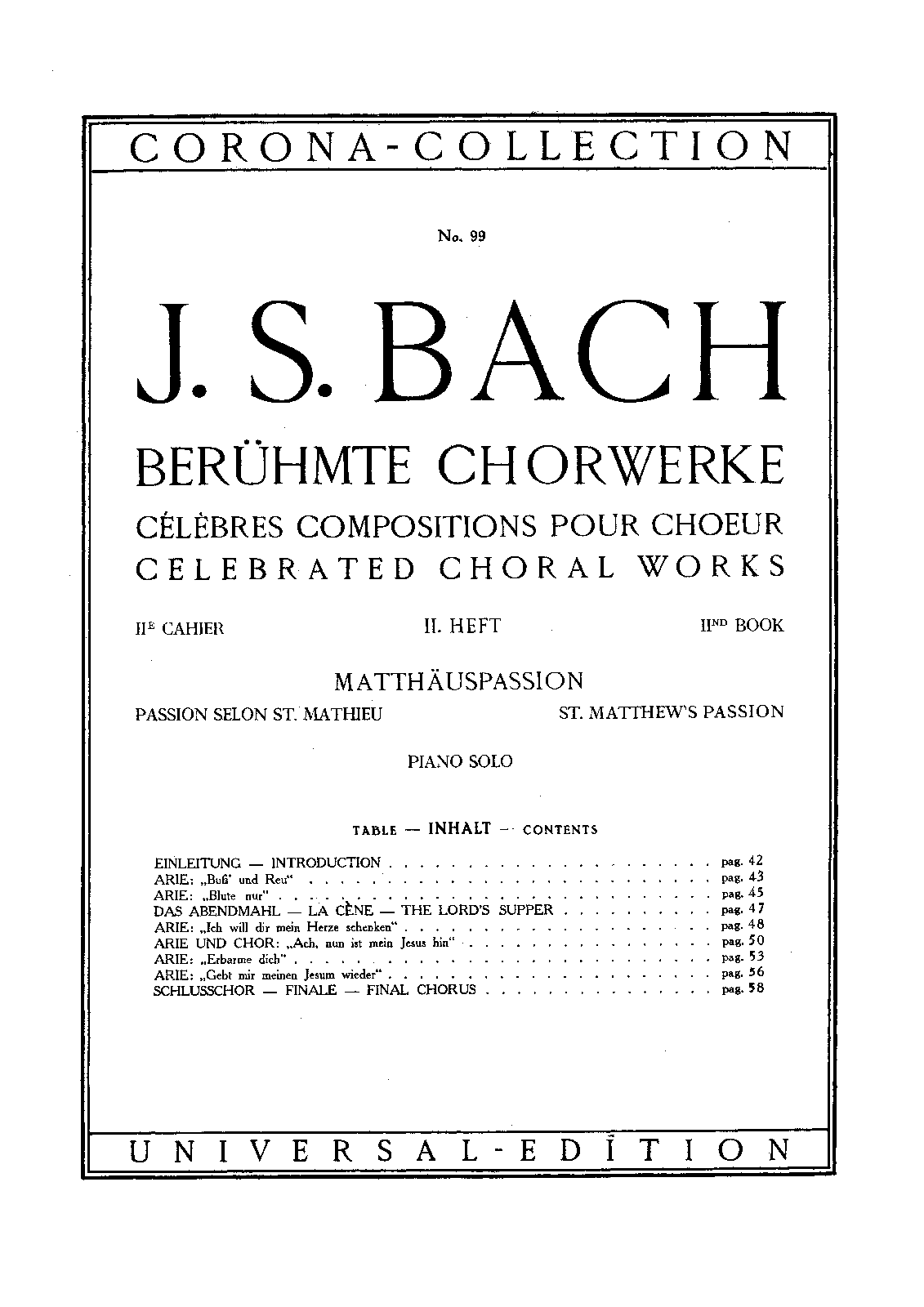 File:PMLP03301-Bach, JS, Matthäuspassion, BWV 244, Part I Cori, ArrPno Willner.pdf