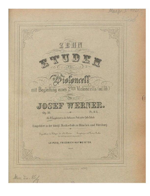 10 Etuden