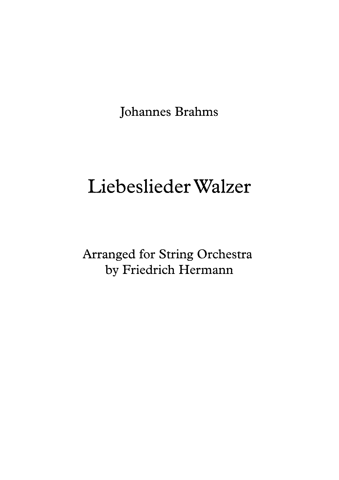 Liebeslieder Waltzes Op52 Brahms Johannes Imslp Free Sheet Music Pdf Download 7516