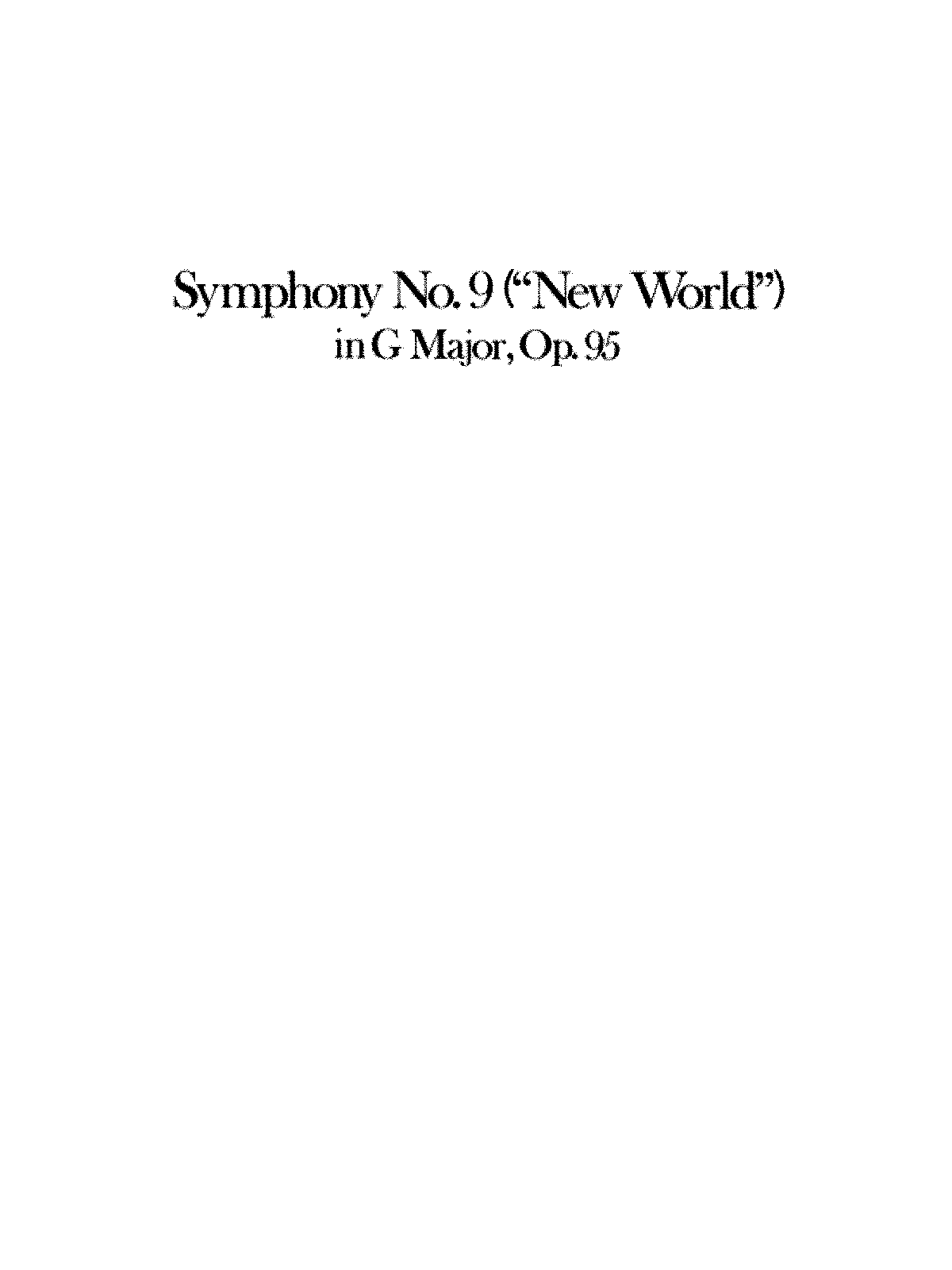 File:Dvorak - Sinfonie Nr.9.pdf
