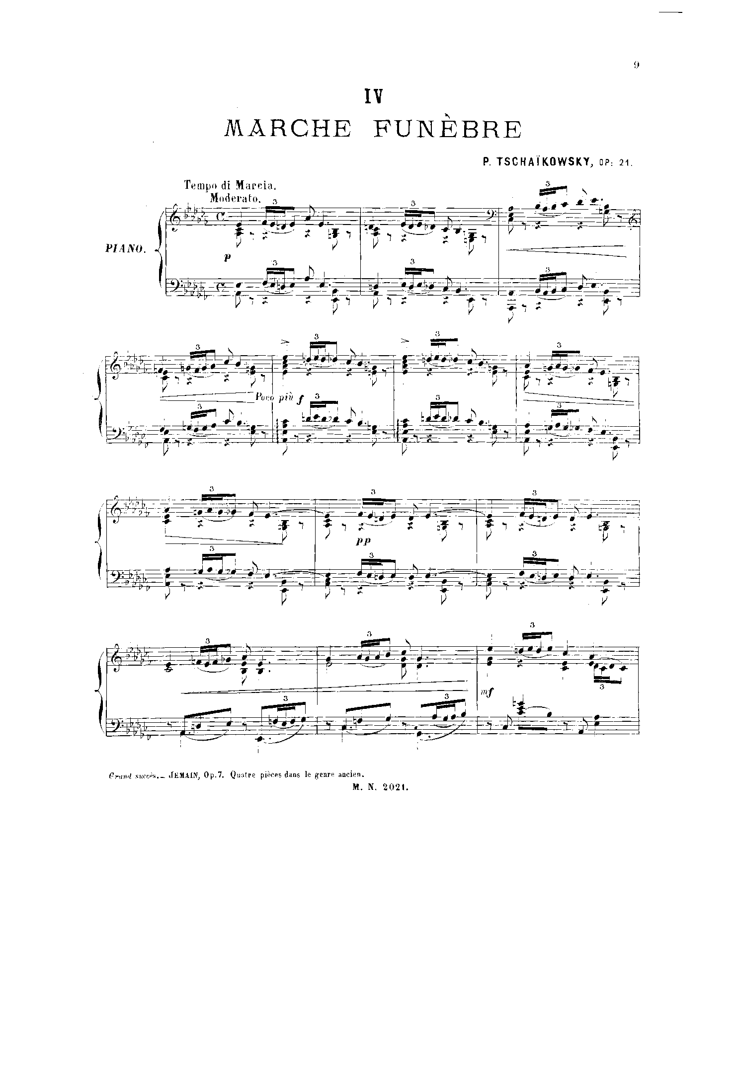 File:PMLP19411-6 Pieces Op.21 IV. March funèbre (Moderato. Tempo di Marcia).pdf