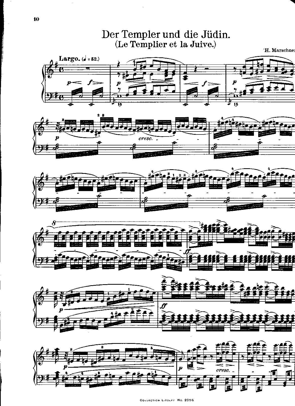 Der Templer und die Jüdin, Op.60 (Marschner, Heinrich) IMSLP