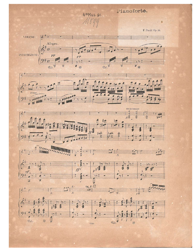 Variations de concert sur un thème original
